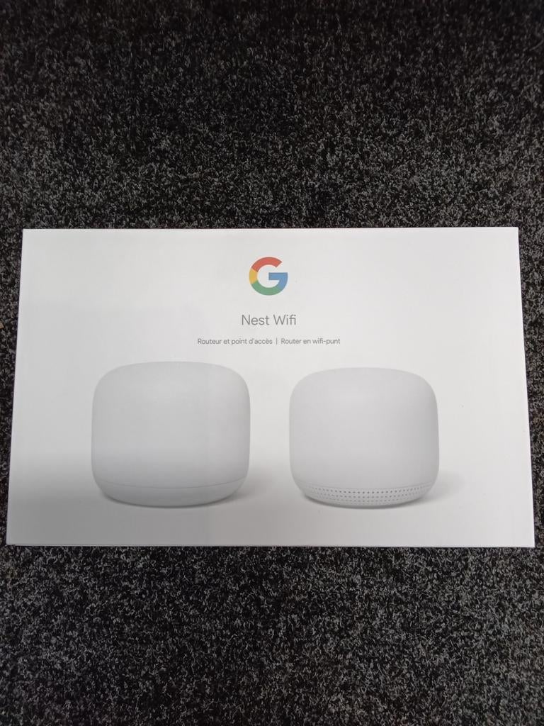 Google Nest Wifi router + wifi-punt, Ophalen of Verzenden, Nieuw