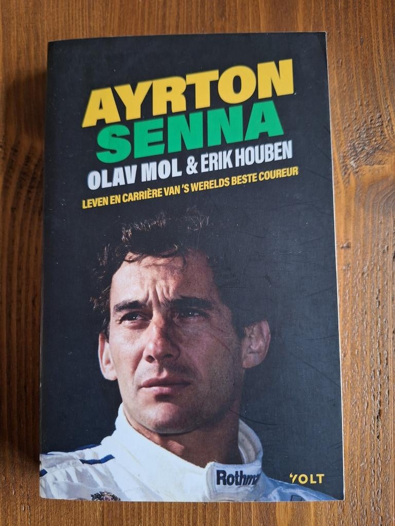 Ayrton Senna boek., Ophalen of Verzenden, Auto's
