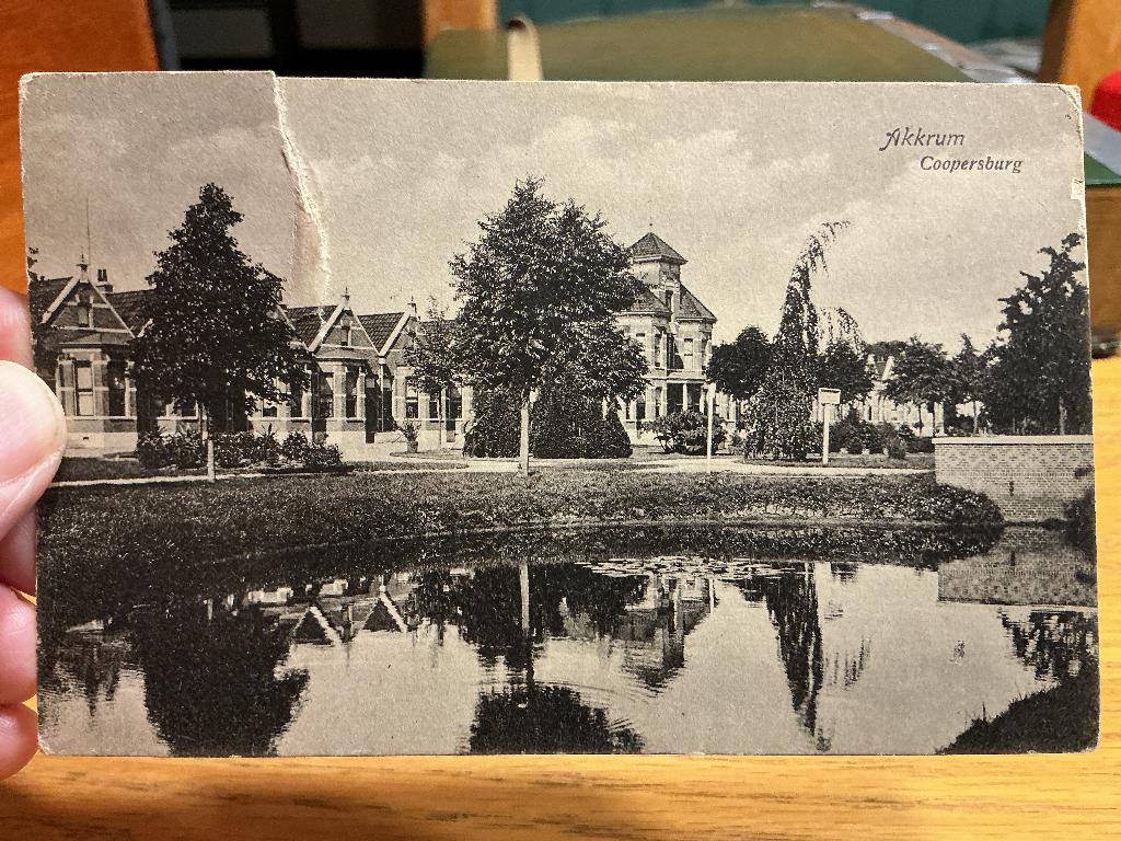 Akkrum Coopersbrug, Verzenden, 1920 tot 1940, Gelopen, Noord-Brabant