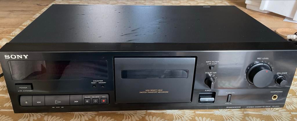 Sony TC-K311 Cassettedeck, Ophalen, Enkel, Sony
