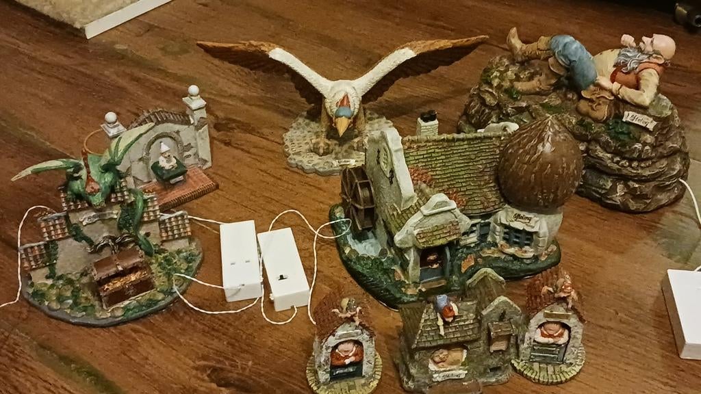 Efteling Beeldjes Collectie, Tuin en Terras, Tuinbeelden, Ophalen of Verzenden, Gebruikt, Kunststof, Tuinkabouter