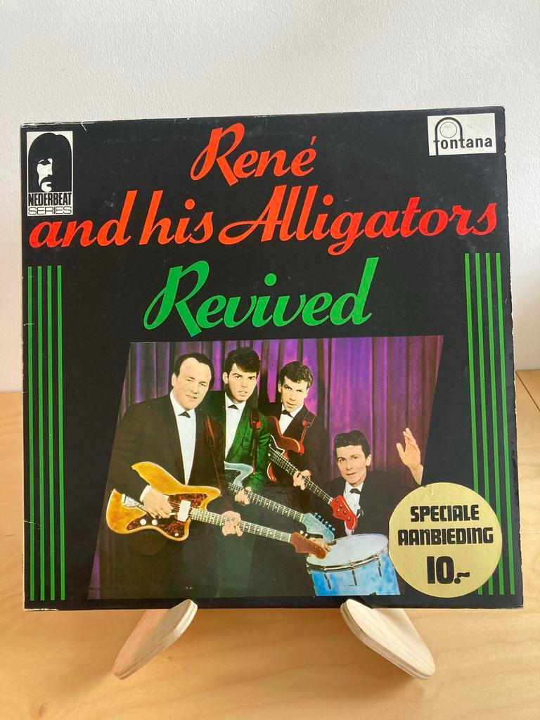 Vinyl René and his Alligators - Revived LP, Cd's en Dvd's, Ophalen of Verzenden, Zo goed als nieuw, 12 inch, Poprock