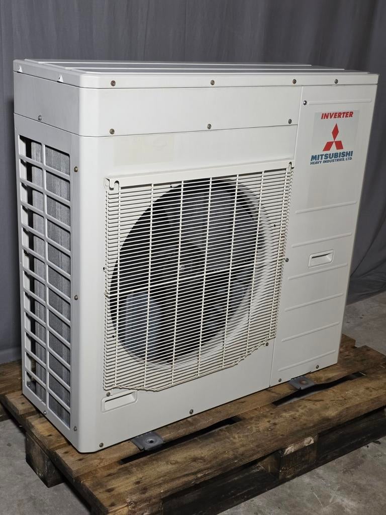Mitsubishi SCM125ZM-S multi-split airco warmtepomp 6x aansl, Koelen en Ontvochtigen, Timer, Refurbished, 3 snelheden of meer