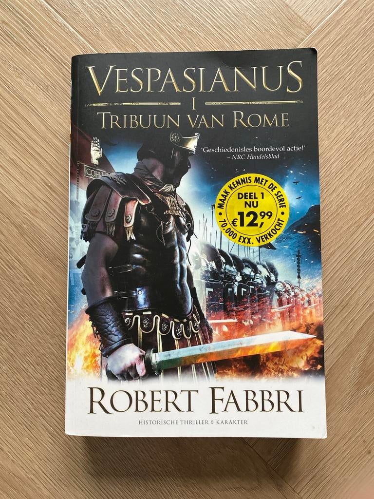 Vespasianus - Tribuun van Rome - Robert Fabbri, Boeken, Ophalen of Verzenden, Zo goed als nieuw