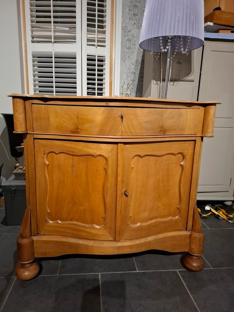 Biedermeier penantkastje, meidenkast, commode, Ophalen, 50 tot 70 cm, 100 cm of meer, 90 tot 105 cm