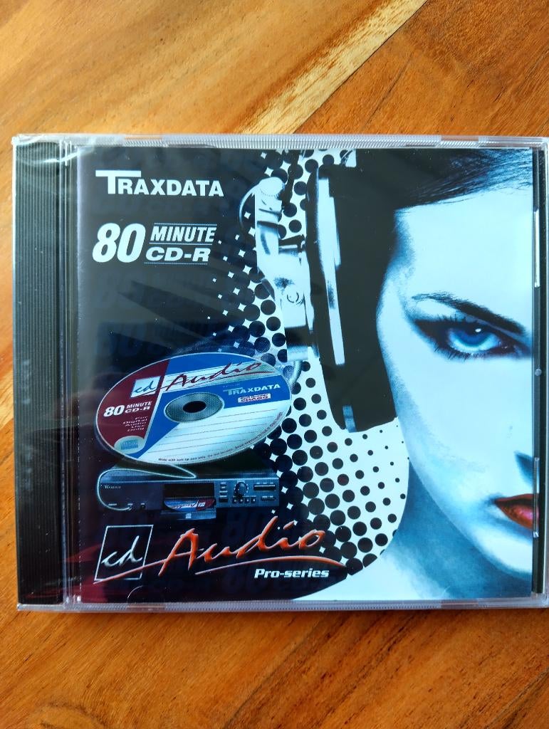 TRAXDATA CD-R 80MIN. * Geschikt Voor Audio CD Recorders *, Ophalen of Verzenden, Nieuw, Cd, Traxdata