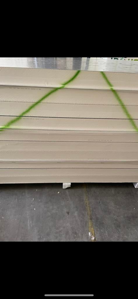 Te koop zeer grote partij B keuze pir isolatie 12 cm 120 mm, Ophalen, 12 cm of meer, Zo goed als nieuw, Hardschuim (Pir)