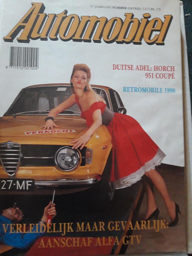 Het Automobiel 118 Horch Alfa Romeo Maserati Hispano Suiza, Ophalen of Verzenden, Zo goed als nieuw, Algemeen