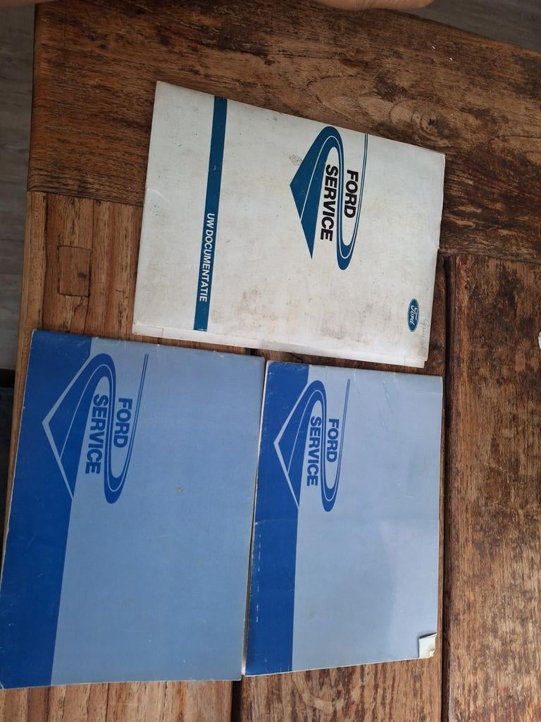 Ford capri service onderhouds boekjes, Ophalen of Verzenden