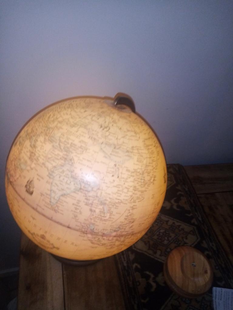 Wereldbol. Paul oestergaard typ 603058, Ophalen of Verzenden, Verlicht, Nieuw