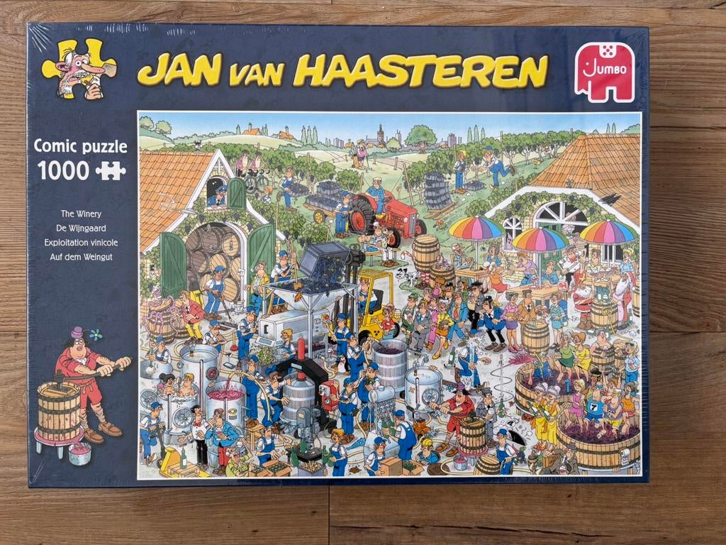 Jan van Haasteren - Wijngaard, Ophalen of Verzenden, Minder dan 500 stukjes, Nieuw