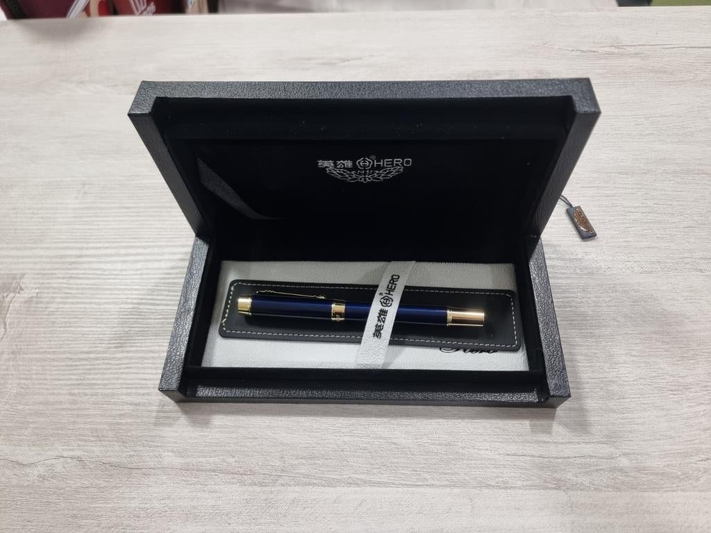 Elegante Hero fountain pen, Ophalen of Verzenden, Zo goed als nieuw, Vulpen, Overige merken