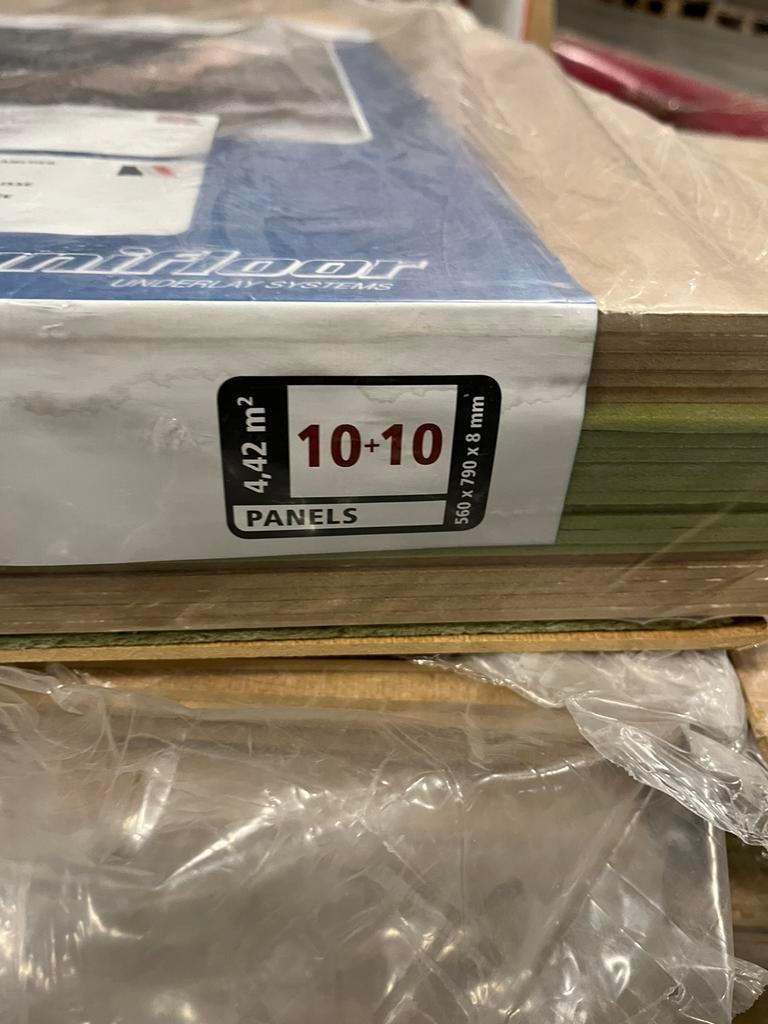 Marathon Premium ondervloer – Unifloor (nieuw) ca 15m2, Ophalen, Overige materialen, 30 cm of meer, 50 tot 150 cm