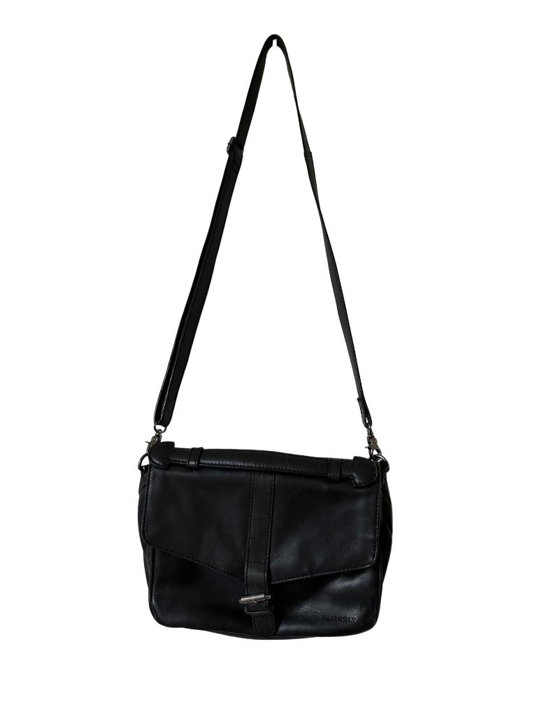 Burkely schoudertas, Zwart, Ophalen of Verzenden, Leer