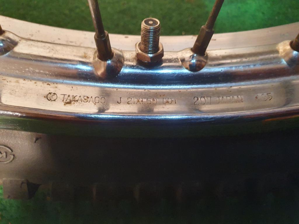 Velgen Yamaha DT DT50 MX wiel velg voorwiel achterwiel Band, Ophalen of Verzenden, Gebruikt, Frame, Yamaha