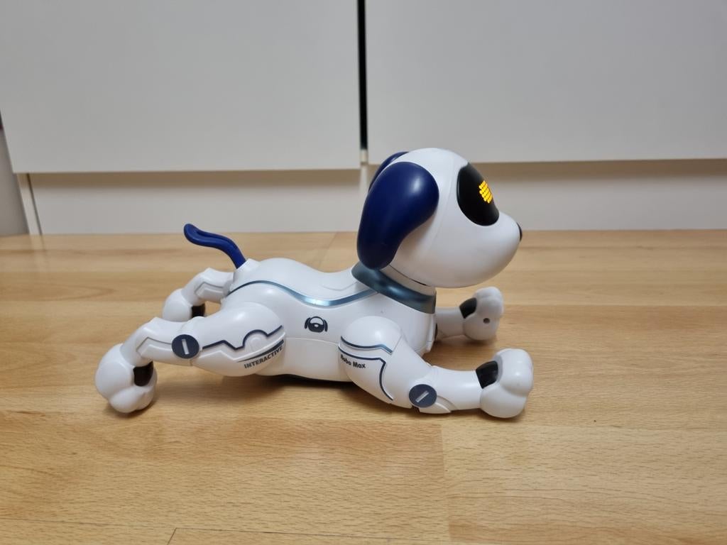Robo Max - Interactieve Robot Hond, Ophalen of Verzenden, Zo goed als nieuw, Jongen of Meisje