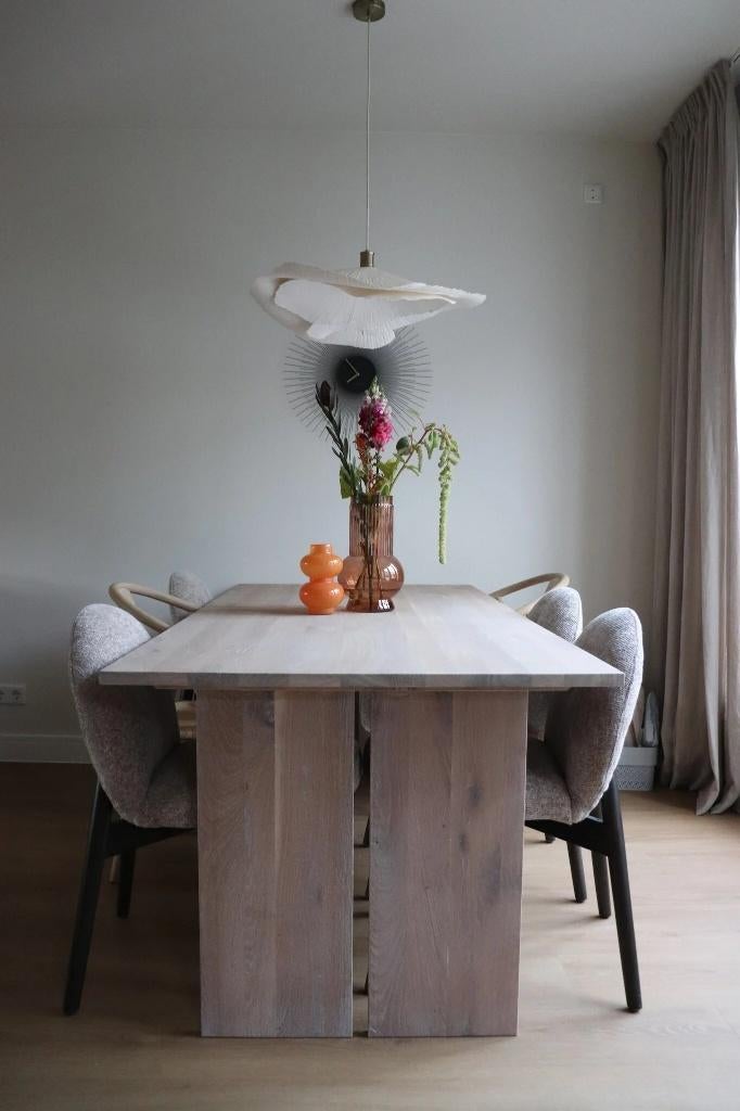 Eiken eettafels op maat gemaakt | Diverse modellen, Rond, Nieuw, 150 tot 200 cm, Eikenhout