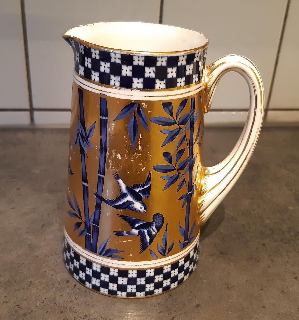 schenkkan Coalport Aesthetic movement 1880, Antiek en Kunst, Ophalen of Verzenden