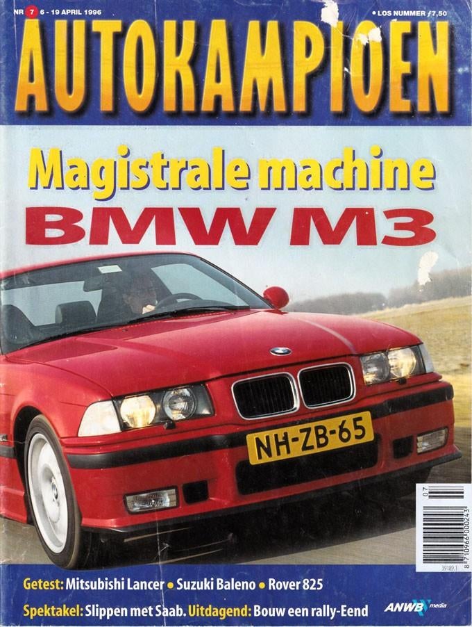 Autokampioen 7 1996 : BMW M3 Coupe - Mercedes Benz E - Rover, Ophalen of Verzenden, Gelezen, Algemeen