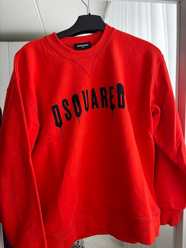 Dsquared2 trui unisex, Dsquared2, Nieuw, Ophalen of Verzenden, Rood