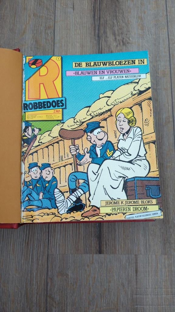 Ingebonden Robbedoes 1983-1984, Boeken, Stripboeken, Eén stripboek, Ophalen of Verzenden, Gelezen, Jerome K. Jerome Bloks