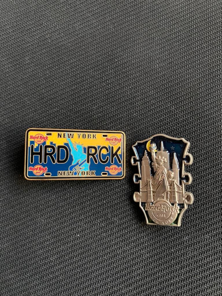 Hardrock Cafe Pin Set New York, Ophalen of Verzenden, Zo goed als nieuw
