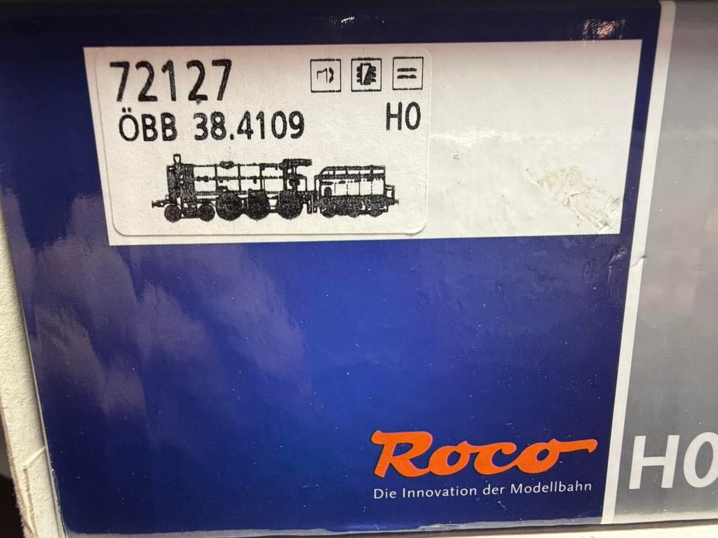 Roco BR38.4109 ŌBB 72127 digitaal met sound, Ophalen, Zo goed als nieuw, Roco, Gelijkstroom