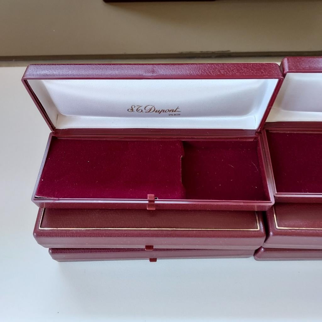 10 Horloge Doosjes S.T. Dupont Parijs, Ophalen of Verzenden, Gebruikt, Overige materialen, Overige typen