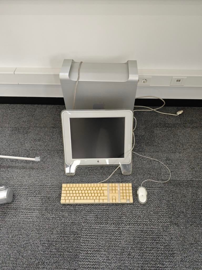 Apple PowerMac G4 met Cinema Display, Computers en Software, Apple Desktops, Ophalen, Gebruikt, Minder dan 4 GB, 20 inch