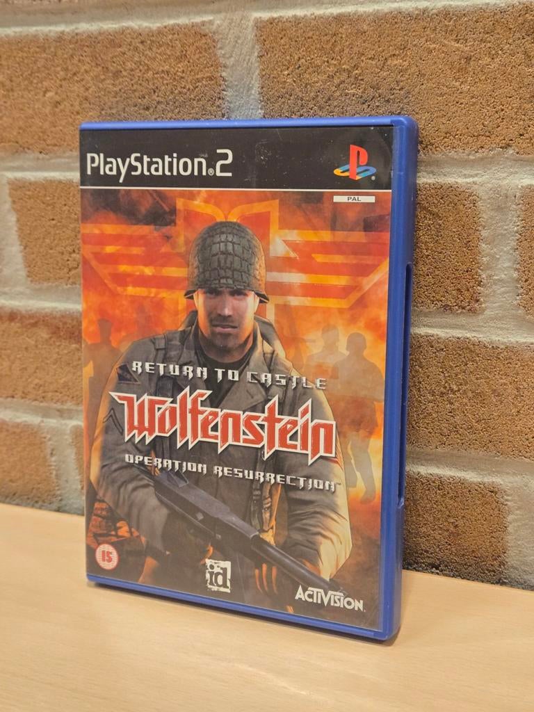 Return to Castle Wolfenstein - Sony PlayStation 2 PS2, Hilversum, Gebruikt, Vanaf 18 jaar, Shooter