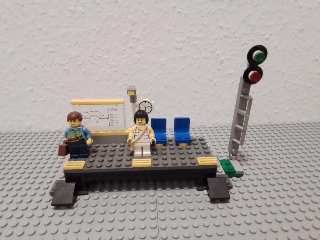 LEGO TREIN 7938 PERRON, Ophalen of Verzenden, Zo goed als nieuw, Lego