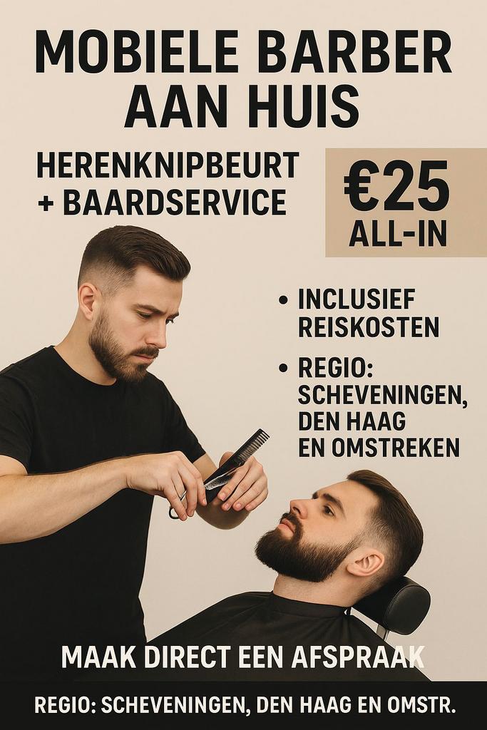 Kapper aan huis, Diensten en Vakmensen, Komt aan huis, Knippen