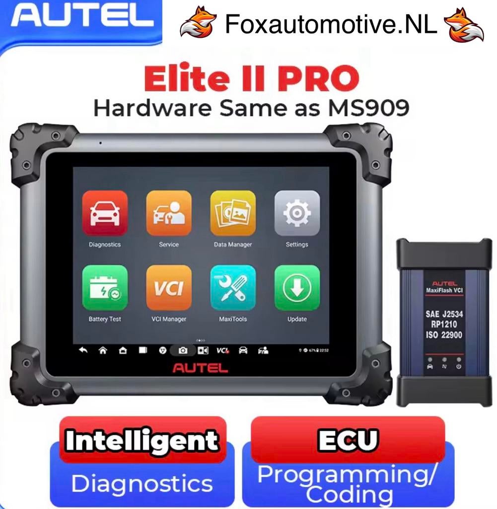 Autel MaxiSys Elite II Pro Diagnostic Tools J2534 ECU, Ophalen of Verzenden