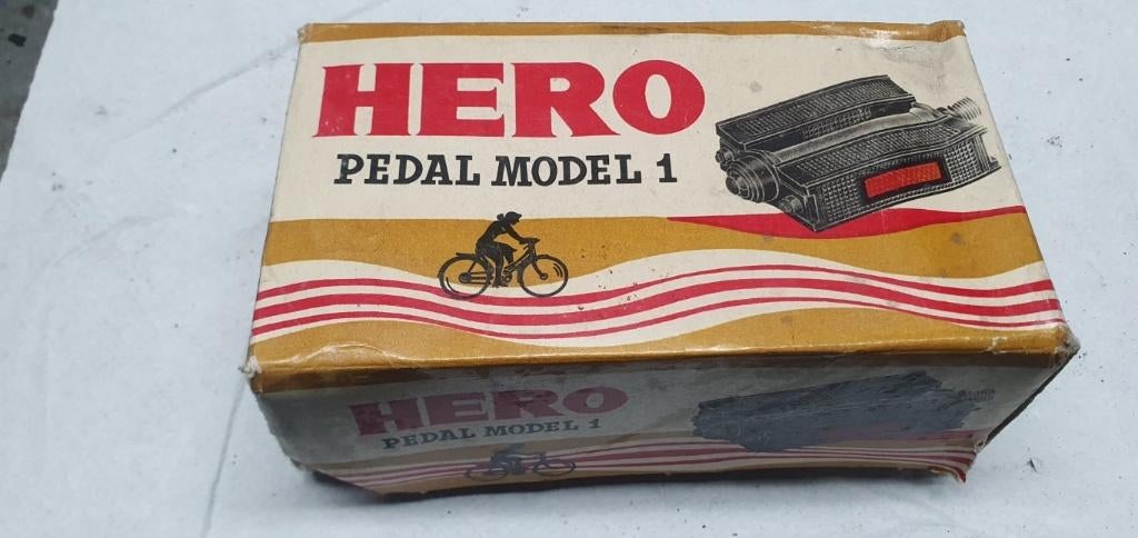 Trappers NOS Hero blok gazelle fongers batavus hulpmotor, Fietsen en Brommers, Fietsonderdelen, Ophalen, Nieuw, Oldtimer, Overige typen