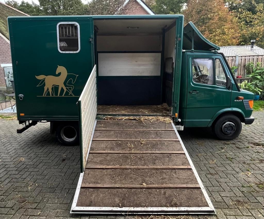 B rijbewijs Mercedes 410D XL paardenvrachtwagen, Ophalen, Gebruikt, Hout, Overige typen