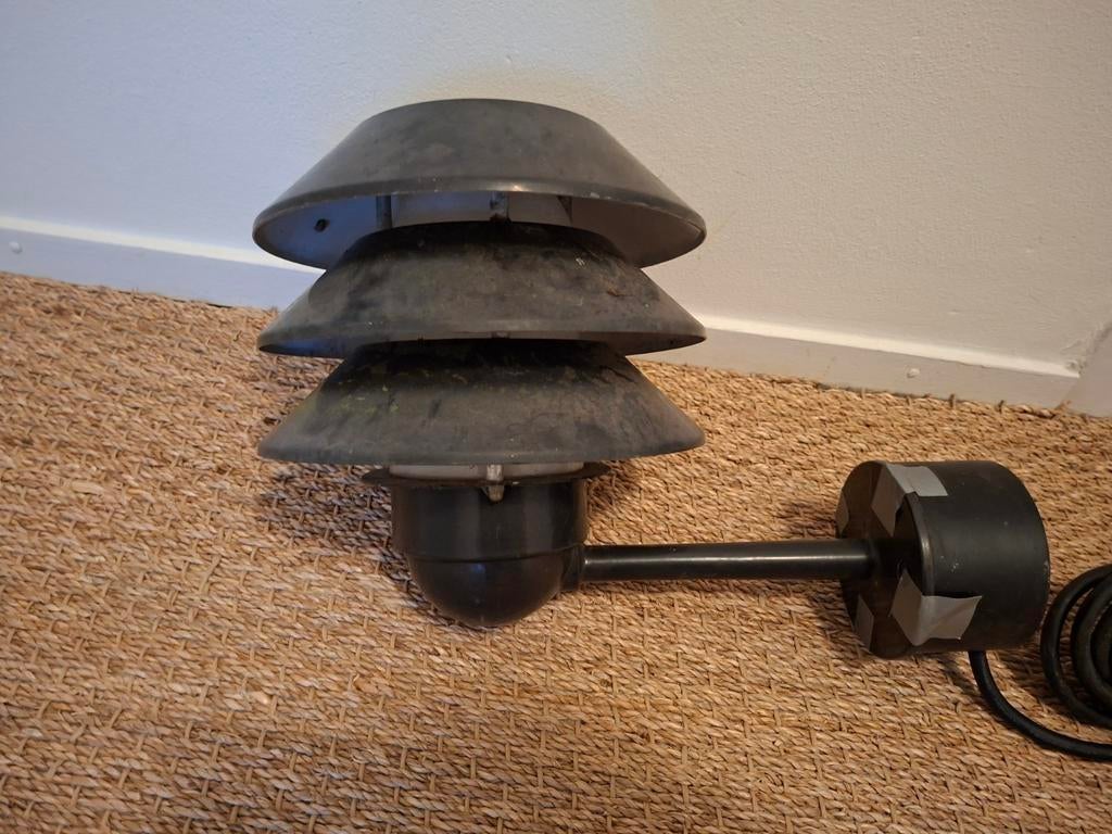 Ikea buitenlamp , schalenlamp vintage , jaren. 80., Ophalen of Verzenden, Gebruikt, Glas