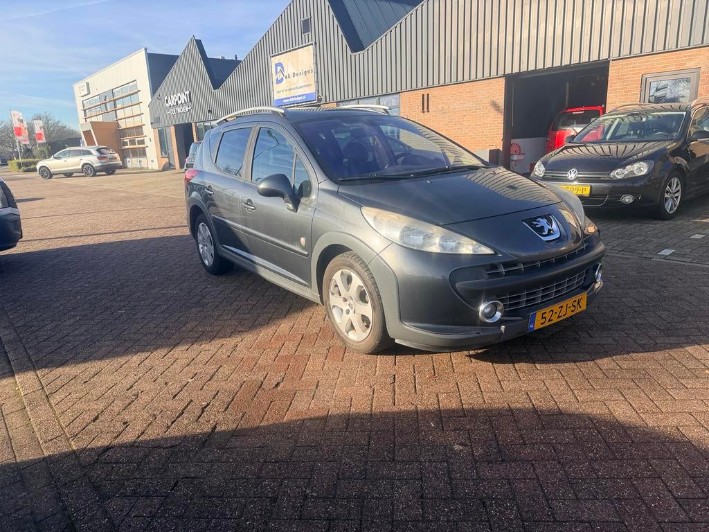 Peugeot 207 1.6 16V SW Outdoor 2008 Grijs, 4 cilinders, 1110 kg, Origineel Nederlands, Handgeschakeld