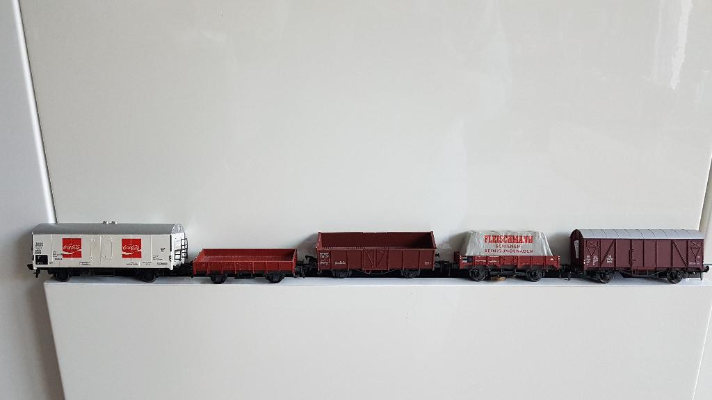 Treintjes o.a. Fleischmann, Ophalen of Verzenden, Zo goed als nieuw, Trein, Overige typen