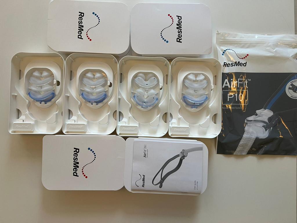 ResMed Airfit P10 Neusdoppen Nieuw !, Ophalen of Verzenden, Nieuw