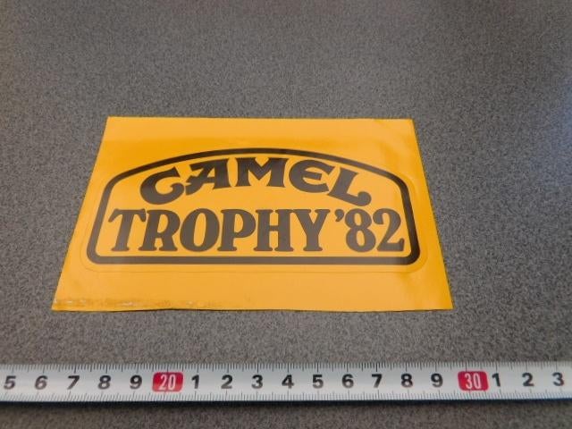 sticker CAMEL Trophy 1982, Ophalen, Zo goed als nieuw