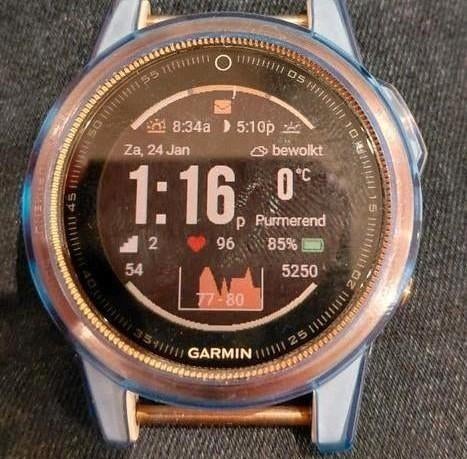 Garmin Fēnix 5S

smartwatch in zo goed als nieuwe staat. Hel, Blauw, Garmin, Ophalen of Verzenden, Zo goed als nieuw