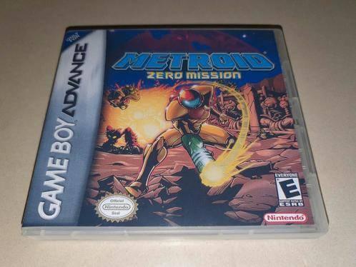 Metroid Zero Mission Game Boy Advance GBA Game Case, Spelcomputers en Games, Games | Nintendo Game Boy, Zo goed als nieuw, Avontuur en Actie