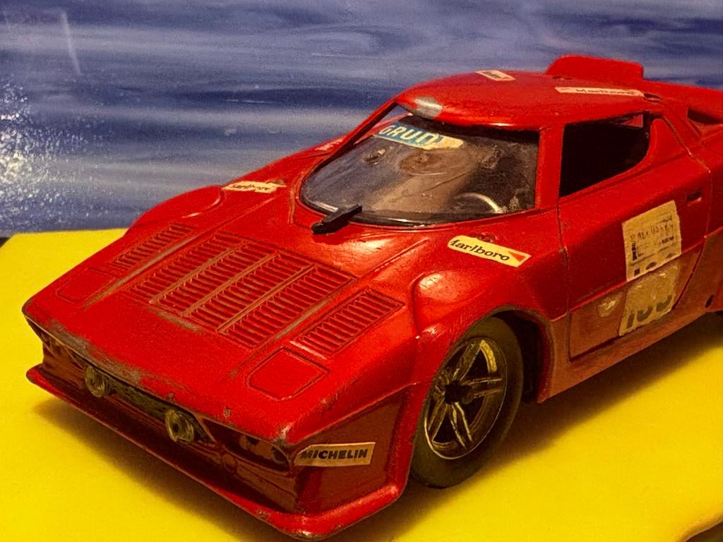 Vintage Lancia Stratos Rally Modelauto, Ophalen of Verzenden, Gebruikt, Auto, Overige merken