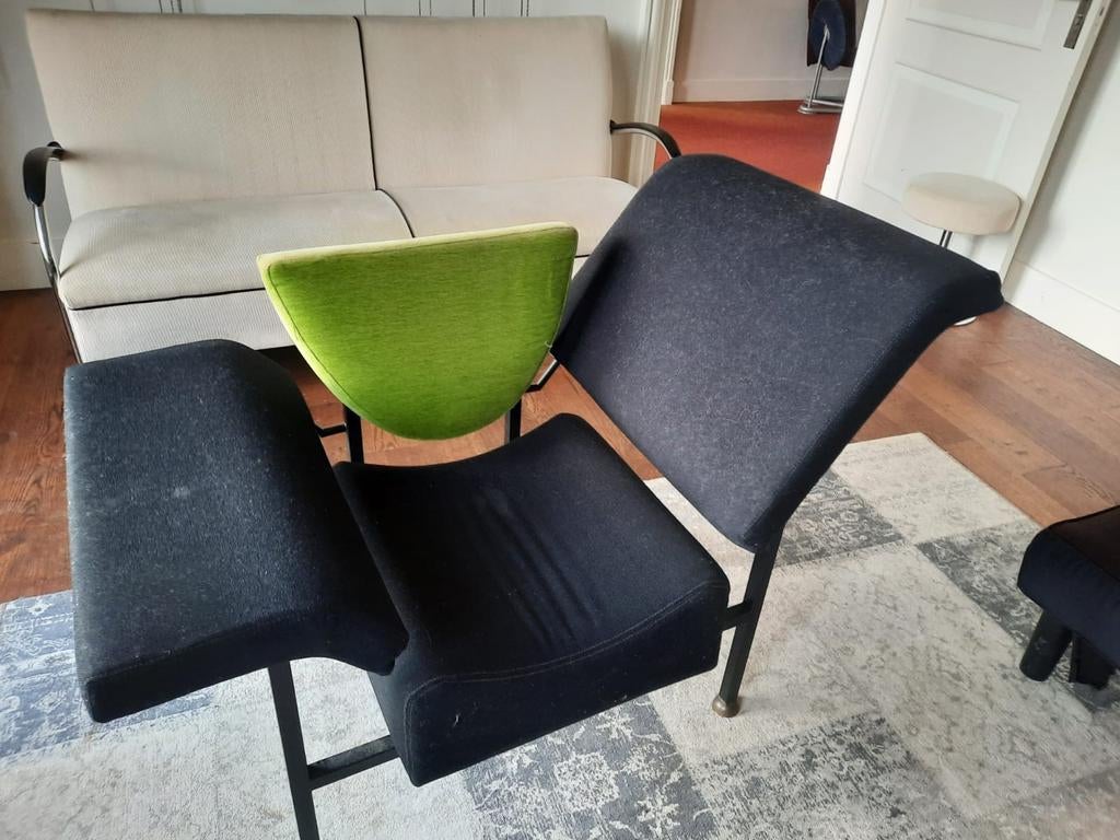 Rob Eckhard fauteuil - Groeten uit Holland, Ophalen, Gebruikt, Zwart, Vintage