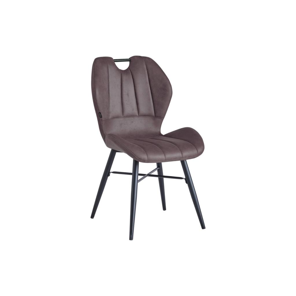 Eetkamerstoel – Lima Bruin – Microfiber €45p/st., Huis en Inrichting, Stoelen, Nieuw, Vijf, Zes of meer stoelen, Leer, Metaal