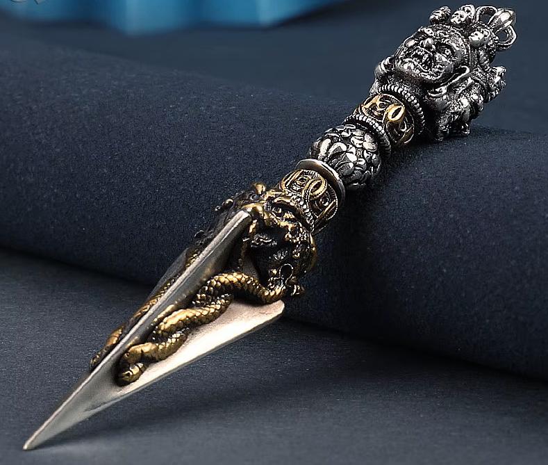 Varja Kettinghanger / Sanskriet Boeddhisme Hindoeisme Dorje, Verzenden, Nieuw, Overige kleuren, Overige materialen