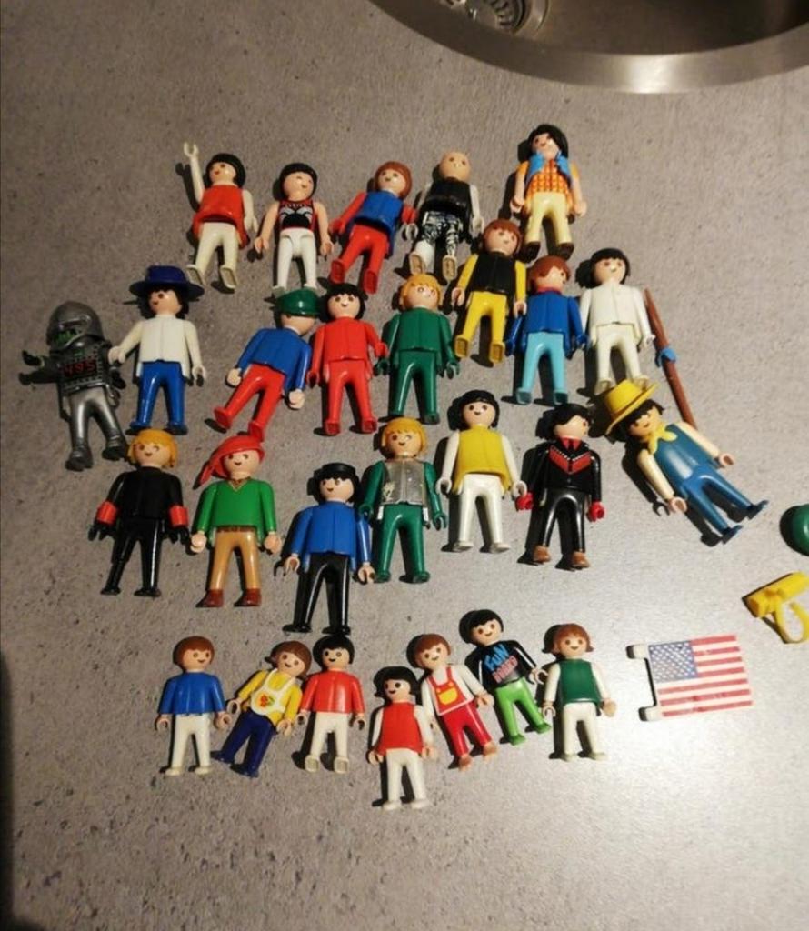 Collectie playmobil poppetjes, coaching /familie opstelling, Kinderen en Baby's, Speelgoed | Playmobil, Ophalen of Verzenden, Zo goed als nieuw