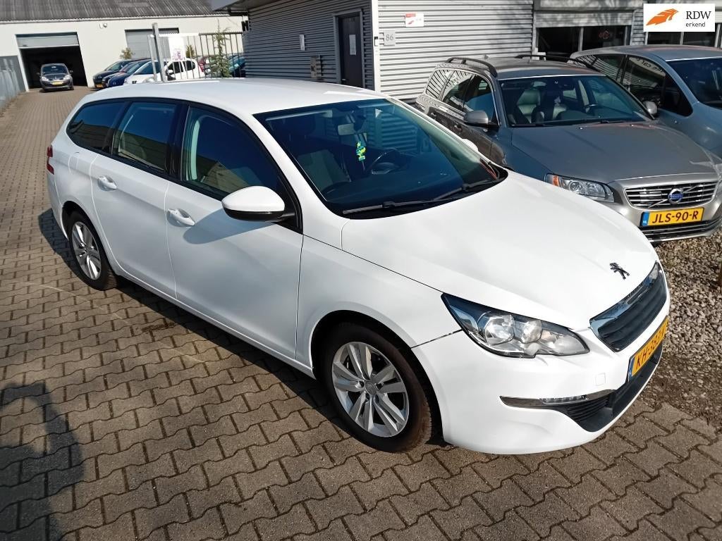Peugeot 308 1.2 E-thp 81KW/110PK SW 2016 ZEER NETTE AUTO!!, Voorwielaandrijving, Euro 5, Stof, Zwart