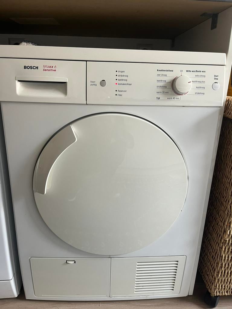 BOSCH Maxx6 wasdroger, Ophalen, Gebruikt, 4 tot 6 kg, Voorlader