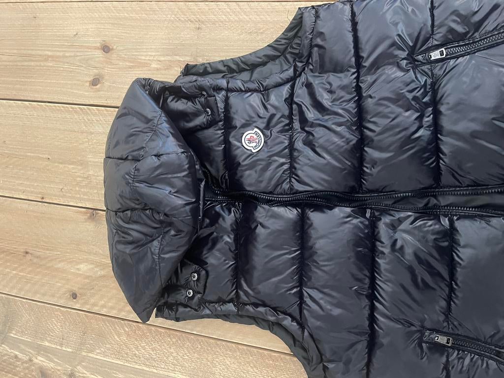 Body wamer moncler, Ophalen of Verzenden, Zo goed als nieuw, Zwart